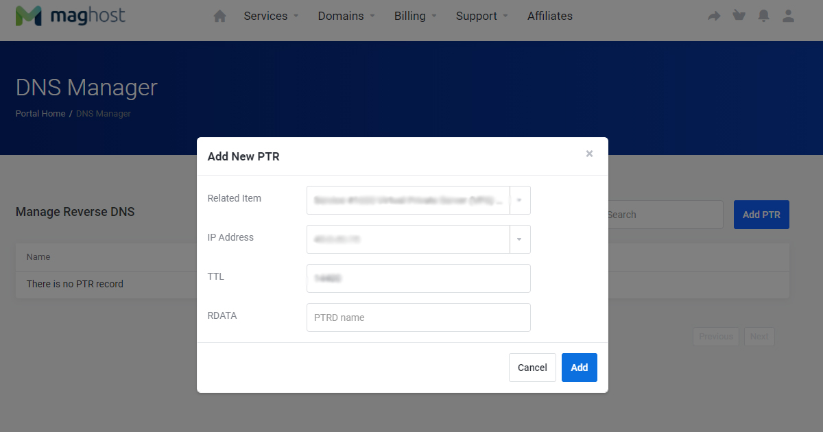What is and how to configure reverse dns maghost blog